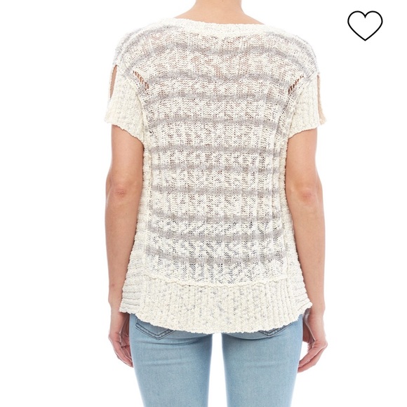 Free People Wide Rib Striped Top - Picture 2 of 12